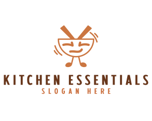 Oriental Bowl Kitchen  logo design