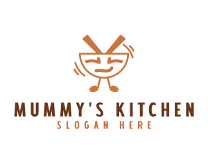 Oriental Bowl Kitchen  logo design