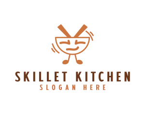 Oriental Bowl Kitchen  logo design