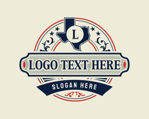 Texas State Map  logo