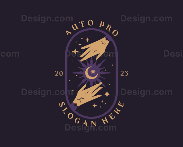 Astrology Zodiac Tarot Logo