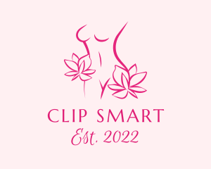 Floral Feminine Body logo design