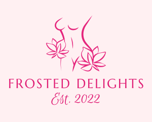 Floral Feminine Body logo design