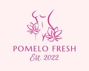 Floral Feminine Body logo design