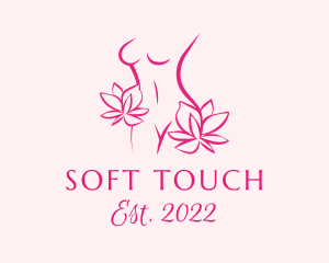 Floral Feminine Body logo design