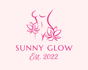 Floral Feminine Body logo design