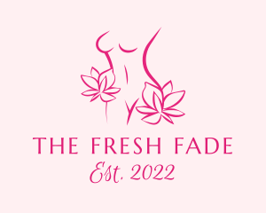 Floral Feminine Body logo design