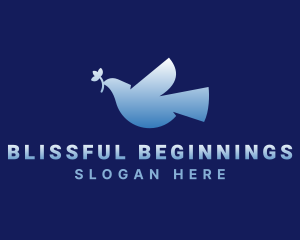 Freedom Peace Dove  logo