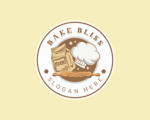 Baking Utensils Toque logo design