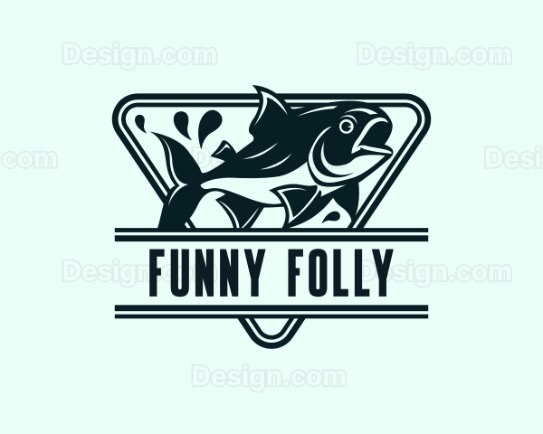 Marina Fisherman Fishery Logo