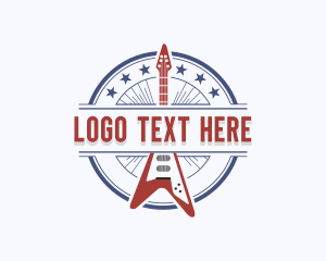 Guitar Instrument Musician logo