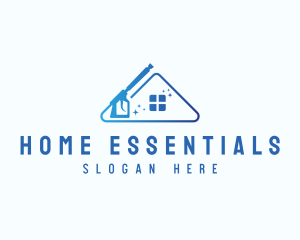 Home Pressure Wash Cleaning logo design