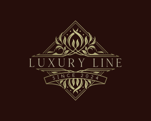 Luxury Ornament Vine logo design