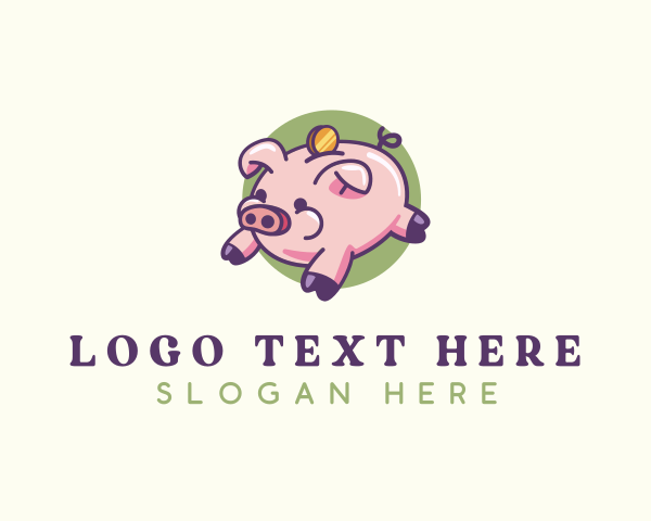 Piggy Bank logo example 4