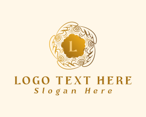 Elegant Boutique Wreath logo