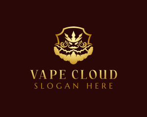 Vaping King Smoke logo design