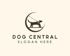 Dog Training Pet Leash logo design