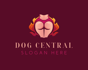 Sexy Hot Woman logo design