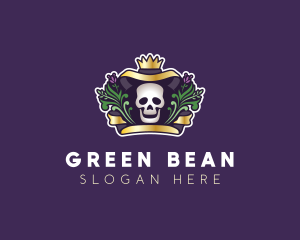 Mexican Dead Skull logo design