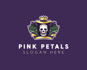 Mexican Dead Skull logo design