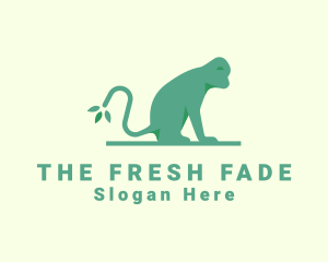 Wild Forest Monkey logo design