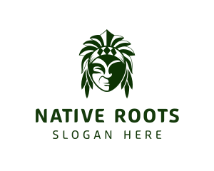 Green Tribe Leader logo design