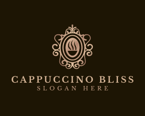 Coffee Tea Cup logo design