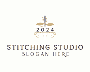 Stitching Needle Boutique logo design