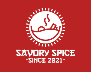 Asian Soup Bowl logo design