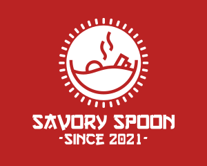 Asian Soup Bowl logo design