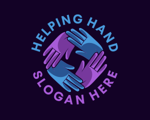 Unity Hand Foundation logo design