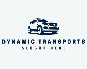 SUV Vehicle Transportation logo design