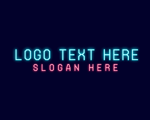 Neon Tech Business logo