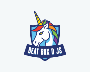 Gaming Pride Unicorn logo