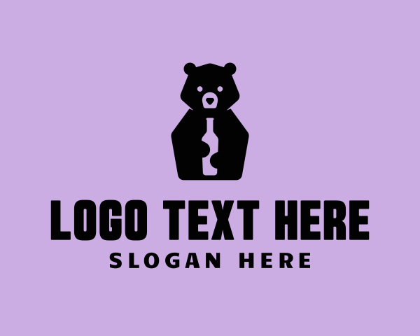 Bear logo example 2