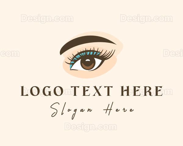 Eyelash Extension Beauty Salon Logo