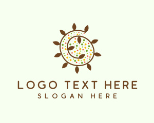 Natural Organic Swirl logo