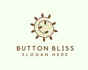 Natural Organic Swirl logo design