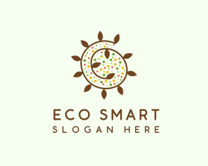 Natural Organic Swirl logo