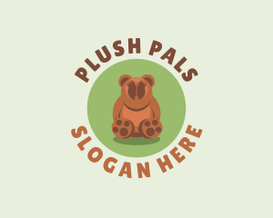 Bear Stuffed Toy logo design