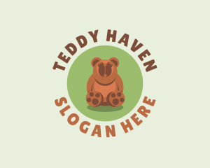 Bear Stuffed Toy logo design