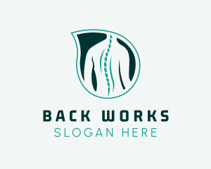 Back Spine Leaf  logo