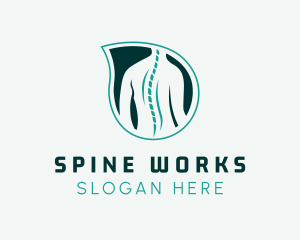 Back Spine Leaf  logo