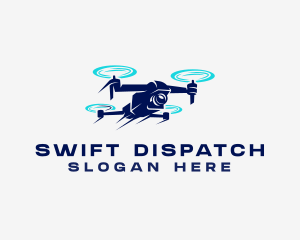 Drone Lens Gadget Logo