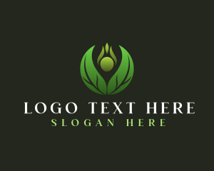 Leaf Eco Meditation logo
