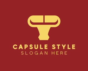 Medical Bull Capsule   logo design