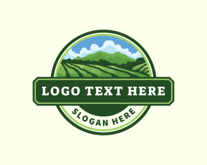 Farm Field Scenery logo