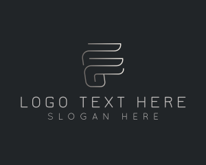 Elegant Luxurious Business Letter F logo