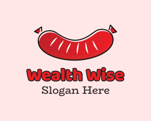 Red Meat Sausage Logo