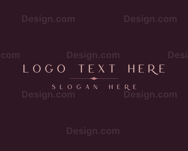 Modern Luxury Lifestyle Logo